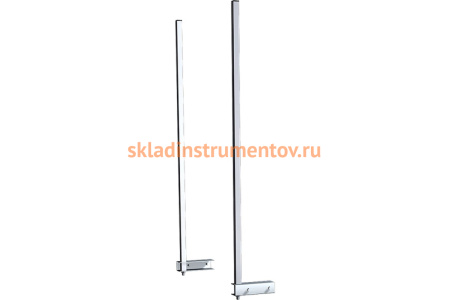 Комплект стоек под кронштейны для крепления двух перфораций и светильника к верстаку FERRUM 01.А10-NEW