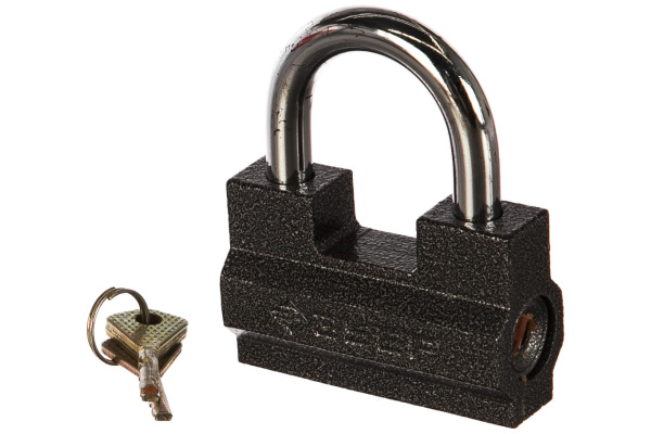 Навесной замок повышенной защищенности 85х55 мм ЗУБР МАСТЕР 37201-7_z01