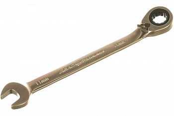 Комбинированный трещоточный ключ с переключателем 11 мм ДТ 200/5 Дело Техники 515211