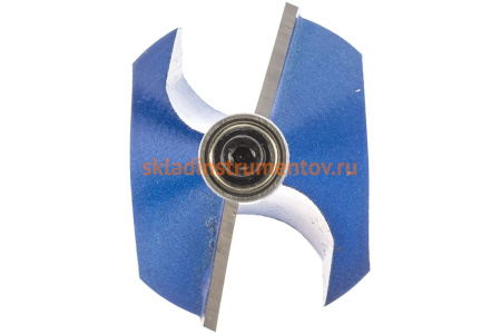 Фреза кромочная калевочная фасочная №9 ПРОФЕССИОНАЛ (50.8х23х66.5 мм; угол 45 град; хвостовик 8 мм) Зубр 28711-50.8