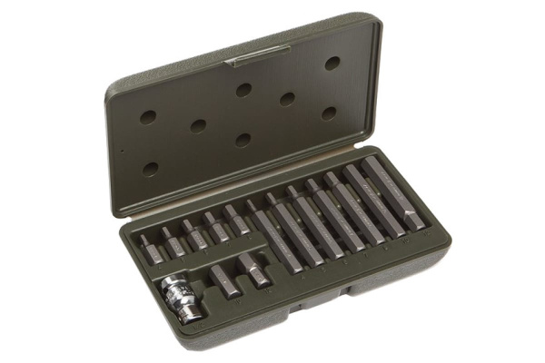 Набор бит HEX (4-12 мм; 30/75 мм; 3/8"; 15 шт.) Дело Техники 626595