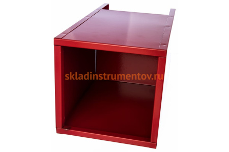 Напольная подставка СПЕЦ красная 200х200х380мм для ОП-4,5,6; ОУ-3; ОВП-4 до 5кг П-15 ОГН-П15К