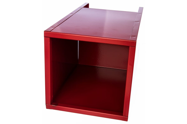 Напольная подставка СПЕЦ красная 200х200х380мм для ОП-4,5,6; ОУ-3; ОВП-4 до 5кг П-15 ОГН-П15К