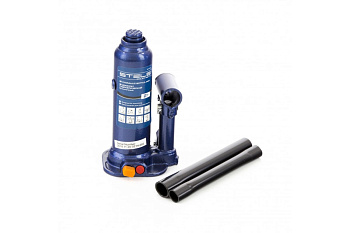 Гидравлический бутылочный кейс 2 т, h подъема 178–338 мм, в пластиковом кейсе STELS 51172