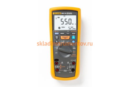 Комплект Fluke мультиметр-мегомметр + токовые клещи + индикатор чередования фаз 1587/MDT FC