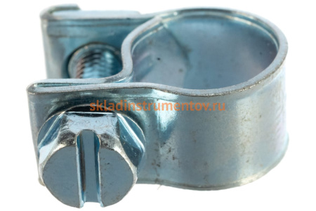 Металлические хомуты СИБРТЕХ, MINI 9-11мм, ширина 9мм,  винтовой, W1, 2шт 47502