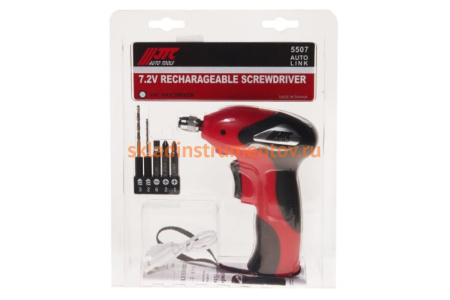 Аккумуляторная отвертка JTC 5507