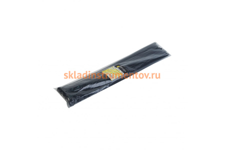 Универсальный пластиковый хомут ЭВРИКА черный 8.0x750мм 100шт ER-18750