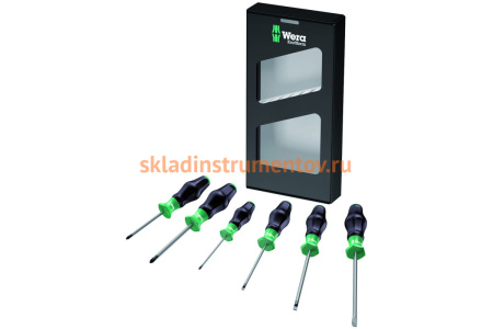 Набор отверток 1367/6 SATZ 6TLG / 6 PCS WERA WE-031554