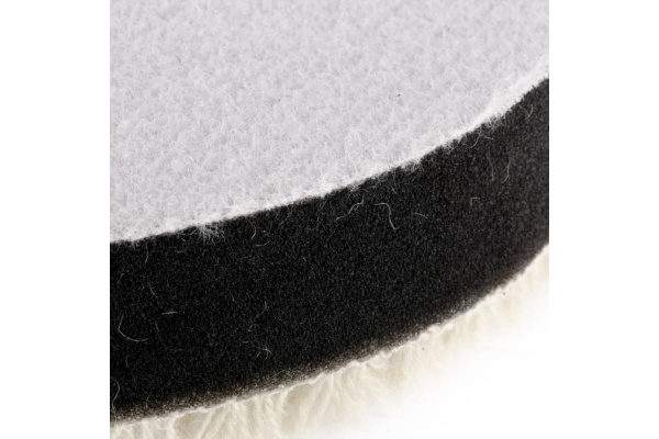 Насадка полировальная под липучку (125 мм, короткая плетеная шерстяная нить) MATRIX 75962