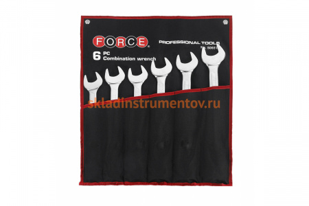 Набор дюймовых комбинированных ключей 1-1/4" по 1-5/8" FORCE 50651S