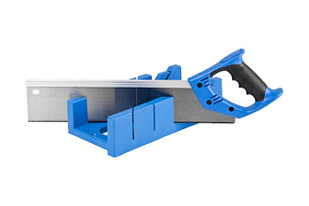 Стусло с пилой ЗУБР 105х55мм, пластиковое, пила 350мм 15397_z01