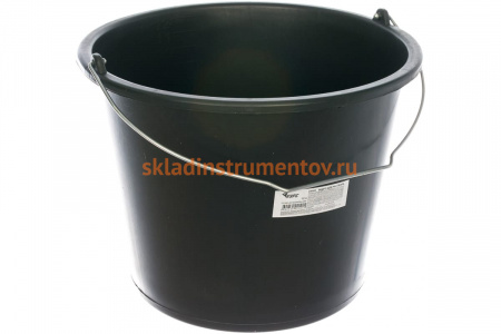 Строительное пластиковое ведро для перемешивания раствора 12 л КУРС 4085