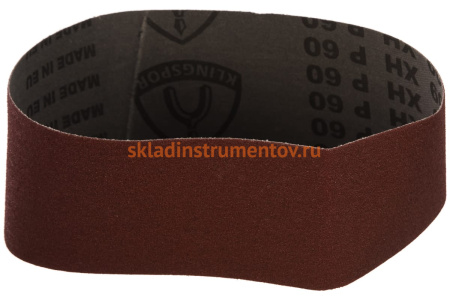 Шлиф-лента универсальная для шлифмашин (75х533 мм; Р60) KLINGSPOR 4139