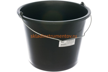 Строительное пластиковое ведро для перемешивания раствора 12 л КУРС 4085