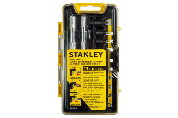 Набор ножей с лезвиями для поделочных работ Stanley STHT0-73872