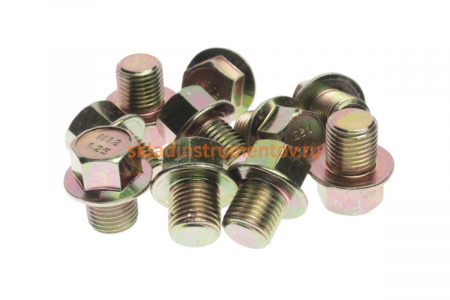 Набор маслосливных пробок JTC размер диам.12 х шаг 1.25 х длина 12.4 х шестигр.14 мм 10 шт. 2002