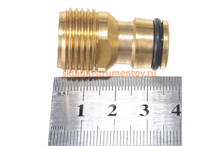 Адаптер латунный, 1/2", внешняя резьба PALISAD 66272