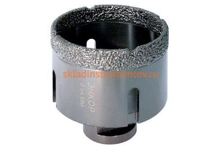 Коронка алмазная по керамограниту (64 мм; М14) для УШМ Энкор 48314
