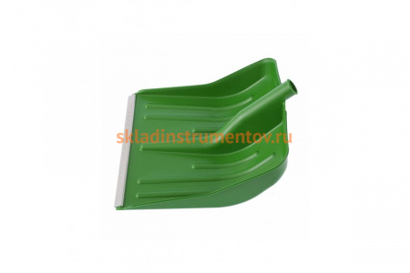 Полипропиленовая зеленая лопата 400 х 420 мм без черенка, СИБРТЕХ Россия 61619