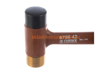 Молоток с наконечником латунь/пластик NAREX 631g 875642