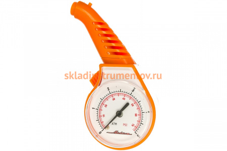 Пластиковый стрелочный манометр (5 атм) Airline APR-M-05