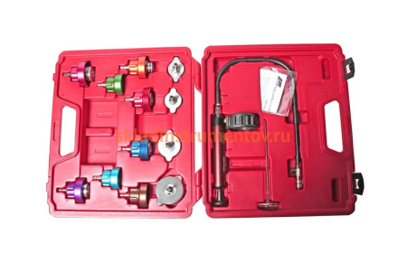 Набор для тестирования герметичности охладительной системы, 14 предметов JTC 1005