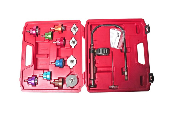 Набор для тестирования герметичности охладительной системы, 14 предметов JTC 1005