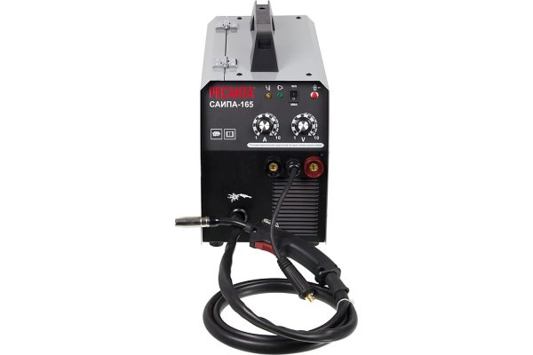 Полуавтоматический инверторный сварочный аппарат Ресанта САИПА 165 Полуавтоматический инверторный сварочный аппарат Ресанта САИПА 165