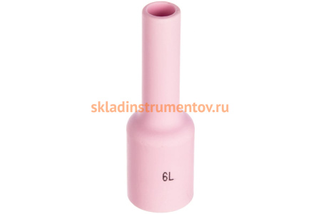 Сопло удлиненное газовая линза №6 (10 шт; 9.5 мм) для Sintig 17–18–26 КЕДР 7200014