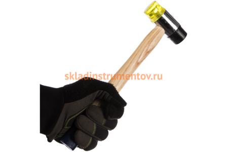 Рихтовочный молоток (35 мм, деревянная рукоятка) КОБАЛЬТ 249-471