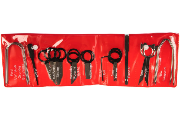 Набор инструментов для демонтажа авторадиоаппаратуры (20 предметов) JTC 4081