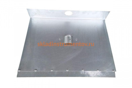 Алюминиевая лопата для снега без черенка Спец Движок 1-бортная, 500х600 мм КПБ-1Б-500Н