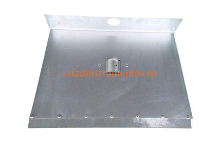 Алюминиевая лопата для снега без черенка Спец Движок 1-бортная, 500х600 мм КПБ-1Б-500Н