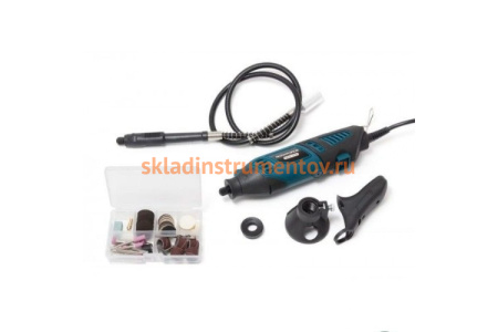 Электрический ручной гравер с набором аксессуаров ROCKFORCE RF-GM10-150E