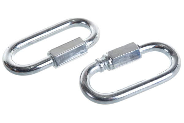 Карабин винтовой оцинкованный с муфтой 30 шт. (6 мм; ТФ5) Зубр 4-304535-06