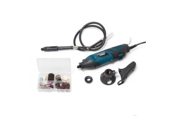 Электрический ручной гравер с набором аксессуаров ROCKFORCE RF-GM10-150E