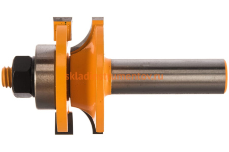 Набор фрез комбинированных рамочных (2 шт; 41.3х23 мм; R 12 мм; хвостовик 12 мм) по дереву Энкор 10590