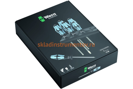Набор отверток 3334/3355/6 SATZ 6TLG / 6 PCS WERA WE-032061
