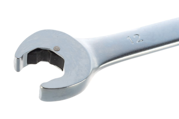 KING TONY Ключ комбинированный с трещоткой в рожке 12 мм 372112M