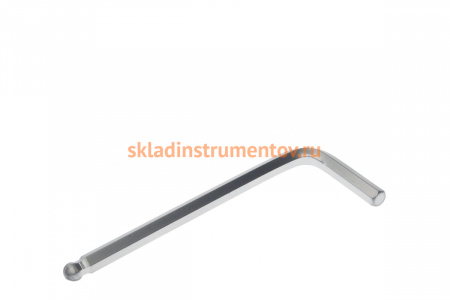 Шестигранный ключ 10мм Г-образный с шаром ЭВРИКА ER-76510