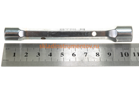 Торцевой усиленный ключ-трубка 8х10мм, CrV STELS 13768