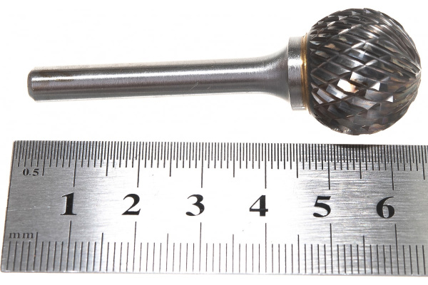 Твердосплавная борфреза тип D (20х18 мм; хв-к 6 мм) MESSER D2018M06