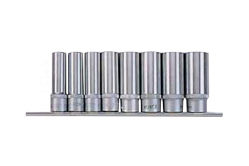 Набор головок шестигранных 1/2", 77 мм, 8 шт. FORCE 4082