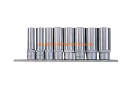 Набор головок шестигранных 1/2", 77 мм, 1/2"-15/16", 8 шт. FORCE 4082S