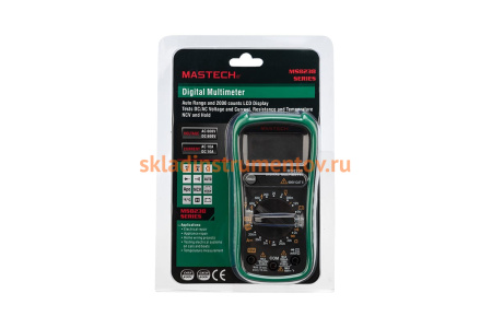 Универсальный мультиметр MASTECH MS8238 в кожухе 13-2026