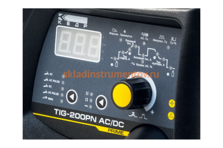Установка аргонодуговой сварки 220 В КЕДР TIG-200 PN AC/DC 8005910