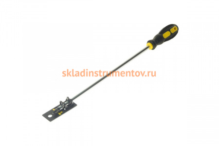 Крестовая отвертка PH3х300мм 8мм магнитная с противоскользящей ручкой с держателем ЭВРИКА ER-7DH-17H