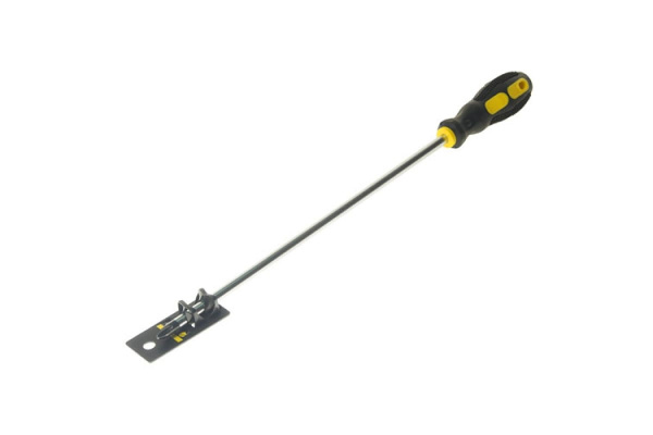 Крестовая отвертка PH3х300мм 8мм магнитная с противоскользящей ручкой с держателем ЭВРИКА ER-7DH-17H