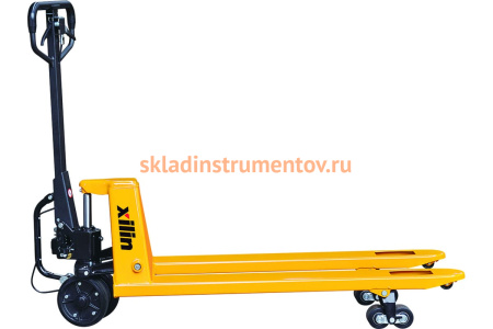 Гидравлическая тележка TOR г/п 2500 кг XILIN BFA с механическим приводом полиуретан. колеса 1010182